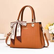 Women Top Handle Bags - 土黃 - 查看 2