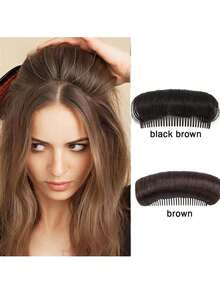 1/2/3/4pcs Curly Hair Bun Extensions, Women's Hair Bun Accessories, Volume Enhancing, Invisible Hair Pads, High Temperature Hair Styling Tools - Multicolor - View 16