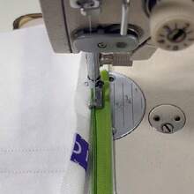 1pc Straight Stitch Invisible Zipper Presser Foot For Industrial Sewing Machine T168 Single Edge Foot, Sewing Machine Accessory - Silver - View 6