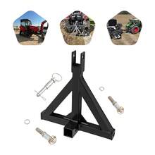 3-Point Trailer Hitch Adapter For Trailers And Farm Equipment,3 Point Trailer Hitch With 2" Receiver,For Most Tractors And Trailers - Black - View 5