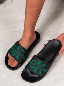 男士夏季拖鞋，韩版时尚个性防滑室内/室外拖鞋，男士凉鞋