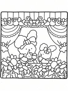 1 Pc "Mom's Time" Cocoa Themed Coloring Book, Suitable For Adults And Children, Bold And Simple Patterns, Large And Clear Design, Ideal For Relaxation. Can Be Used As Christmas, Halloween, Birthday, Children's Day Gift, Student Supplies, Back To School Supplies Or School Supplies.