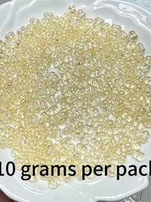 约 20 克。200 颗种子珠、4x8 毫米 A 级花生形种子珠和骨头形亚克力珠，用于制作手链、项链和耳环珠宝 - 4*8 mm A 級花生形種子珠 - 查看 10