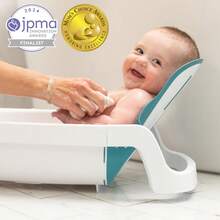Sure Comfort - tina reclinable 4 en 1, tina ajustable todo en 1, para recién nacidos y niños pequeños, asiento de baño de bebé se ajusta a medida que el bebé crece, edades de 0 a 2 - 1 - Ver 6