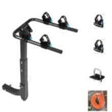 Hitch Bike Rack Mounts For 4/2 Bikes, 2" Hitch Receiver, 143 Lbs Load, Tilt Release, Rubber Straps For Car, SUV, RV - Black - View 7