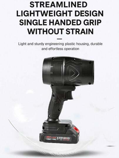 高效暴力涡轮风扇管道无绳强力鼓风机手持风扇，20000RPM涡轮喷射鼓风机，强劲气流1300G，涡轮干燥车载干燥机，草坪护理鼓风机，吹雪机，用于庭院清洁，吹树叶和灰尘，干燥，露营