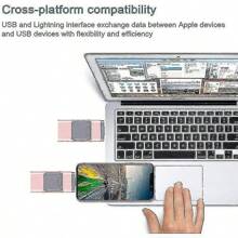 4-In-1 USB Flash Drive, Memory Stick For IPhone, IPad, PC, IOS And Android (128 GB)