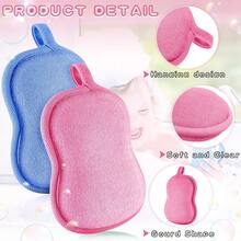 1/2 件超柔软婴儿沐浴海绵 - 婴儿沐浴海绵 - 婴儿沐浴海绵，适合婴儿沐浴时使用 - 彩色 - 查看 3