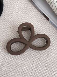 3pcs Women's Black/Beige/Brown Matte Finish 3.34in Bow Shaped Hair Clips, Elegant & Cute, Suitable For Everyday Wear, Casual, Vintage, Minimalist Style, Suitable For Women's Daily Hairstyling, Makeup, Bathing, Commuting, Travel, School, Party, Holiday, Gift Hair Accessories Women Claw Clip Autumn Accessories Fall Winter For Vacation Outfits Woman - Multicolor - View 8