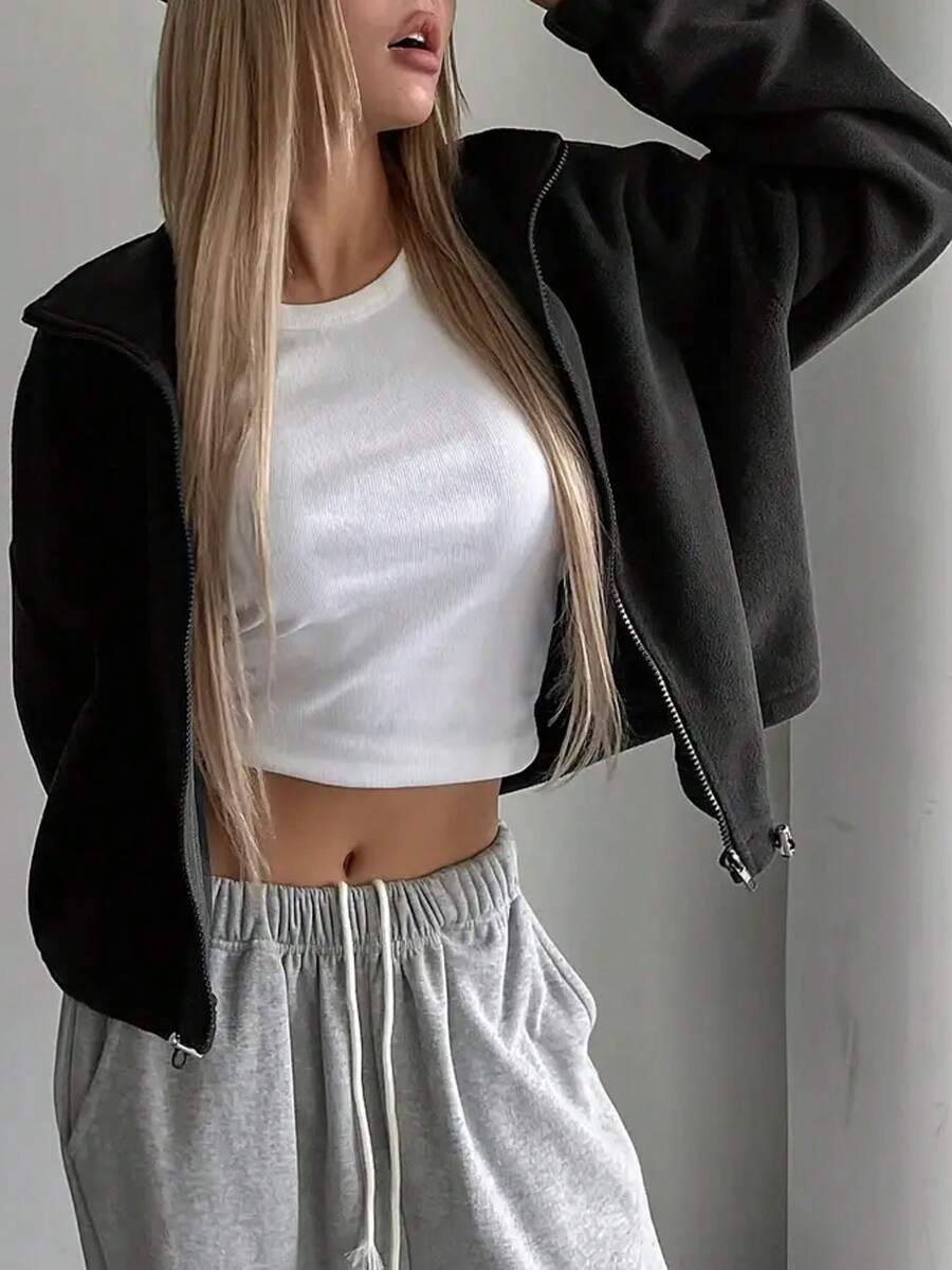 Women's Casual Sports Fashion Long Sleeve Jacket, Autumn/Winter