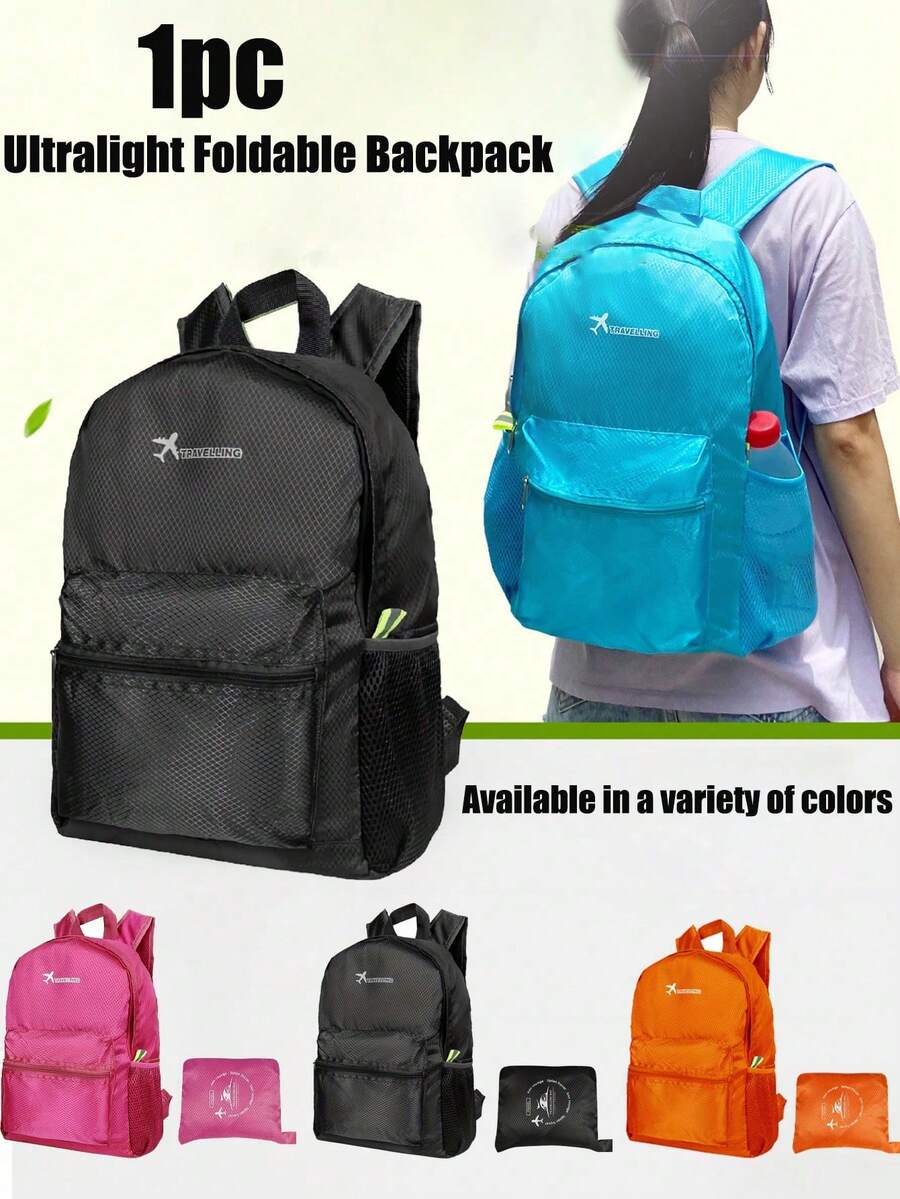 15 L Foldable Backpack, Ultralight Waterproof Daypack For Folding, Small Hiking Backpack For Men And Women, Walking Rucksack Daypack, Hiking Foldable Hiking Backpack For Trave