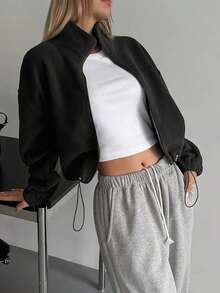 Women's Casual Sports Fashion Long Sleeve Jacket, Autumn/Winter