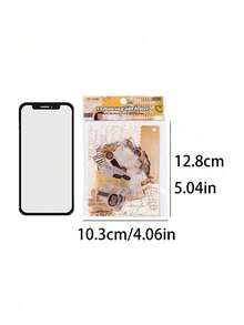 MOCARD 30 pezzi/confezione Adesivi in pizzo per scrapbooking, adesivi decorativi creativi e di , materiali artigianali fai-da-te, regali per le vacanze, forniture scolastiche personalizzate per scrapbooking