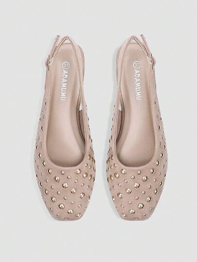 Zapatos planos con lentejuelas de alta moda y cómodos para mujer ADAMUMU, lindos para uso diario y de fiesta, vacaciones y primavera/verano