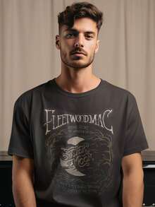 Fleetwood Mac | Official Band T-Shirt | Sisters Of The Moon - 48-Hour Fast Shipping!  - Black - View 2