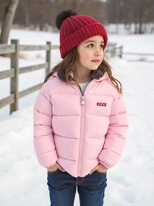 Wendbare Reißverschluss Jacke mit Ohrenschmuck für Kleine Jungen, Lässig