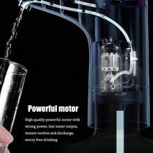 电动水泵 智能家用桶装水净水器自动饮水机 USB充电式 全自动智能矿泉水桶饮水机 家用饮水机水泵 无线水泵