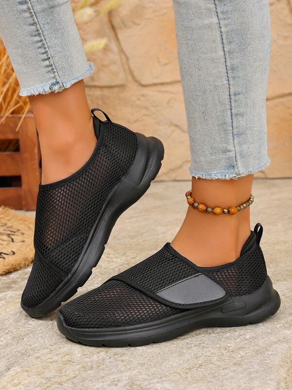 Scarpe sportive casual da donna, per piedi larghi e spessi, leggere, traspiranti, scarpe da passeggio