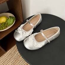 Women Ballet Shoes - Silver - View 2