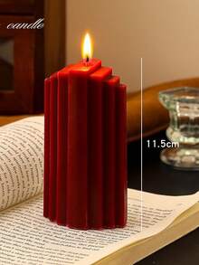 Christmas Aromatherapy Candle Center Decoration, Multiple Home Decoration Candles, Red Christmas Slender Candles, Suitable For Christmas Gift Decoration, Women's Gifts, Close Friend Gifts, Winter Gifts