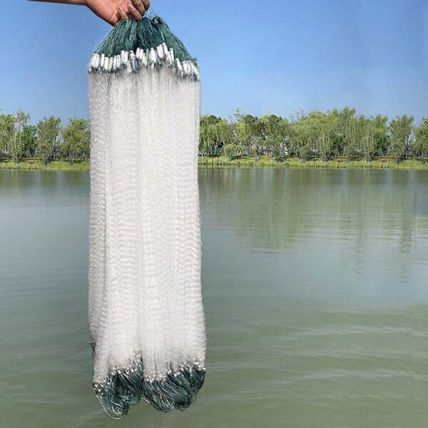 1 pieza Red de pesca profesional portátil y fácil de lanzar, un buen regalo para el aficionado a la pesca, adecuado para pesca en río, estanque y mar