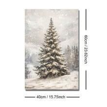 1pc Framed/Unframed Vintage Christmas Tree Poster Festival Cozy Wall Art Canvas Print Minimalist Retro Winter Xmas Holiday Farmhouse Decor Rustic Painting For Apartment, Living Room, Bedroom, Modern Home Decoration Christmas Decoration XMAS Decor Christmas Tree Gift Decor Thanksgiving Wedding Home Decor Fall Decor Autumn Decor Birthday Decorations For Gifts Party Supplies Indoor Holiday Festival Decor Halloween Decor Wall Decor Halloween Ornaments - Multicolor - View 10