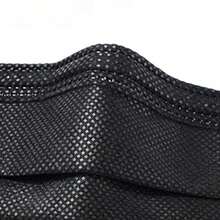 100 Pcs Face Masks For Travel - Compact 3-Ply Protection For Flights, Hotels & Sightseeing With Flexible Ear Loops (Black) - 黑色 - 查看 6
