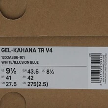 Asics 男女通用 GEL-KAHANA TR V4 休闲运动鞋，低帮 1203A866-101 - 藍色 - 查看 7