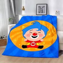 Cartoon Anime Printed Blanket Picnic Blankets Plims Plims Warm Blanket Soft And Comfortable Blanket Home Travel Birthday Gift