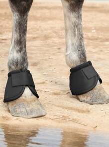 2 Stück stoßabsorbierende Hufschutz-Umwicklungen, geeignet für Reitsport, Pferdeausrüstung, Pferdeglocken-Stiefel, Hufstiefel, Reitsporttraining, Kleinequipment, Schnelligkeit- und Beweglichkeitstraining, Polo, Krafttraining