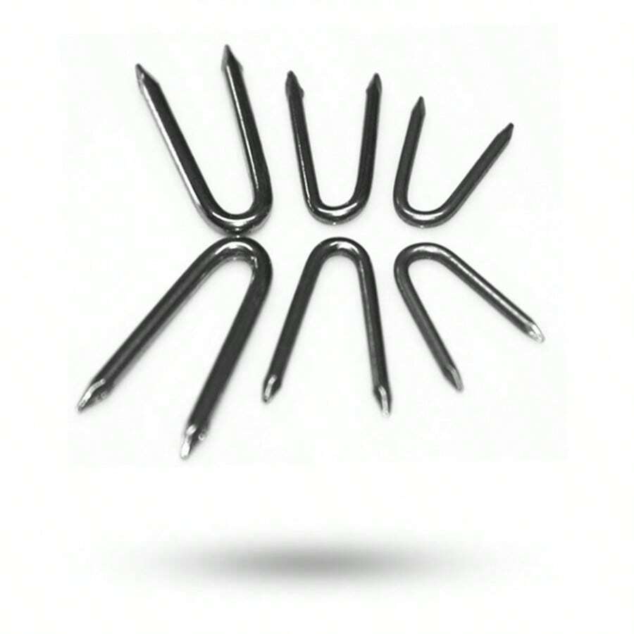 U型栅栏钉、铁钉、马鞍形缝纫钉、花园栅栏钉、铁丝钉、紧固件