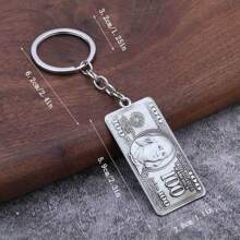 1pc Keychain, New Style Fashion Personalized Keychain Pendant, Fall Decor - Multicolor - View 5