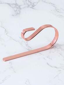 1pc Durable Metal S-Shaped Hook No Drill Wall Hanger Fireplace Hook Desk Edge Multi-Purpose Metal Hook For Home Organization And Space Saving, Ideal For Entryway, Living Room, Bedroom, Office, Kitchen, Mantel, And Workspace, Heavy Duty Mounting On Various Surfaces, Easy Quick-Grab Accessory Holder, Neat And Clutter-Display, Versatile Storage Solution For Coats, Bags, Hats, Keys, Tools, Towels, And Accessories - Multicolor - View 9