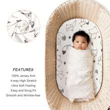 Baby Bed Cover, Baby Bed Sheet, Mattress Cover For Newborn Beds