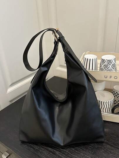 时尚超大号女士手提单肩包，优质设计女士手提包