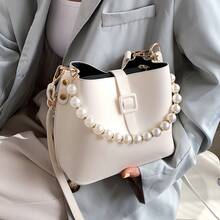 Women Shoulder Bags - 藍色 - 查看 3