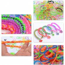 10000Pcs Assorted Colour Rubber Kit Box Loom Bands DIY Bracelet Making Set