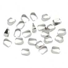 10/100pcs Stainless Steel Lobster Clasp Pendant Connector, Bracelet Necklace DIY Jewelry Accessories