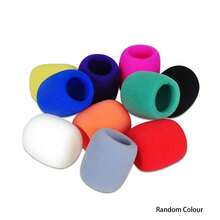 10pcs Sponge Foam Covers Windscreen Windshield Mic Cover For Handheld Microphone - Color Mixing - View 3