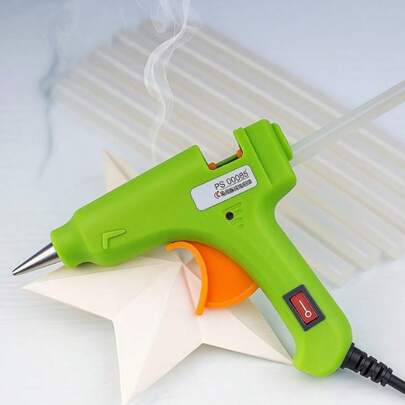 Pistola De Silicon Con Interruptor Caliente Eléctrica Pegamento Multifuncional Manualidades