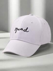 Embroidered Letter Unisex Baseball Cap, Suitable For Everyday Wear - Multicolor - View 11