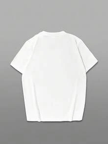 Women's Spicy Margarita Pattern T-Shirt - White Shirt With Red Letters - Stretchy Casual Summer Top, Suitable For Beach, Party, And Daily Wear - Machine Washable Non-Transparent Beach T-Shirt, Party Outfit, Fun Design - 白色 - 查看 2
