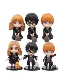 Harry Potter! Harry Potter Popular Dolls And Character Models Decorative Ornaments, Random Blind Box Decorations Small Gifts. Suitable For Birthday Gifts, Valentine's Day Gifts, Creative Gifts, Anniversaries, Graduation Season, Thanksgiving, Independence Day, Christmas, Halloween Gifts, Gifts For Friends, Family And Best Friends - Multicolor - View 12