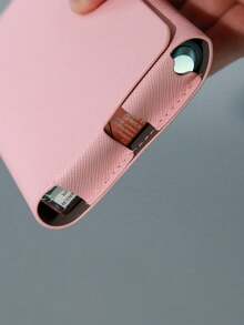 1pc 2-In-1 Multi-Color Protective Case For IQOS LRUMA I ONE & TEREA E-Cigarette, 2-In-1 Leather Portable Vape Accessories Storage Pouch, Gifts - Multicolor - View 2