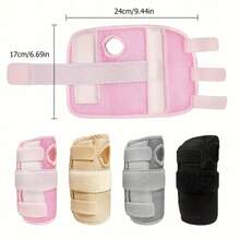 舒适的双夹板腕托 - 环绕式压缩肌腱套支撑，可调节和可清洗，适合运动和日常使用，是生日、母亲节、父亲节的完美礼物 - 彩色 - 查看 10