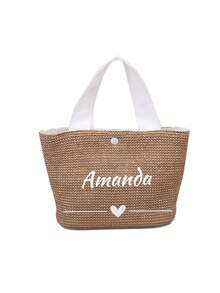 1个波西米亚风大号编织手提包 - 容量充足的黑白手提包，适合海滩、露营和户外活动，磁扣设计，是女性冒险、通勤、上学和购物的理想之选，方便户外活动，也是送给朋友和闺蜜、教师的完美礼物，是度假和节日的完美选择，也是送给老师的圣诞节、感恩节礼物，用途广泛，容量大，功能多样，色彩缤纷，可爱，简约，趣味，卡哇伊，千禧年风格，极简主义，通勤，商务休闲，基础款，可定制，个性化，独特，个性化定制，送给他的理想礼物，送给她的理想礼物，送给家人、朋友、女朋友，适合周年纪念日、生日、节日/度假、户外/郊游/旅行/徒步/体育场/运动/攀岩等场合。商务/通勤/工作/办公，定制女士包袋，新年魅力，波西米亚风，旅行收纳包，假日必备 - 彩色 - 查看 15