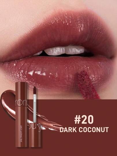  Rom&Nd Juice Lip Gloss - Crema labial mate resistente al agua - Labial hidratante y no grasoso - Maquillaje coreano