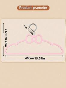 OBOVAY Móc treo quần áo bằng nhựa xoay 360° có thiết kế nơ, chống trượt, thích hợp cho ký túc xá, tủ quần áo phòng ngủ, sắp xếp nhà cửa, lý tưởng để treo áo phông, váy, quần, chân váy, quần áo mùa đông và mùa xuân, tiết kiệm không gian, trang nhã cho tủ quần áo. - Nhiều màu - Xem 3