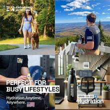 EN Engineered Nutrition, Sugar-Free Electrolytes Powder Packets – Keto Electrolytes Hydration Packets, Single-Serving Electrolytes, Zero Calories, Vegan, Non-GMO, Organic, Gluten-Free, Sampler 10 CT