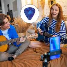 30pcs Per Box 0.46mm Sailulu Guitar Picks With Random Patterns For Guitar, Ukulele, Bass, Instrument Playing Accessories, Suitable For Home Practice - Multicolor - View 4